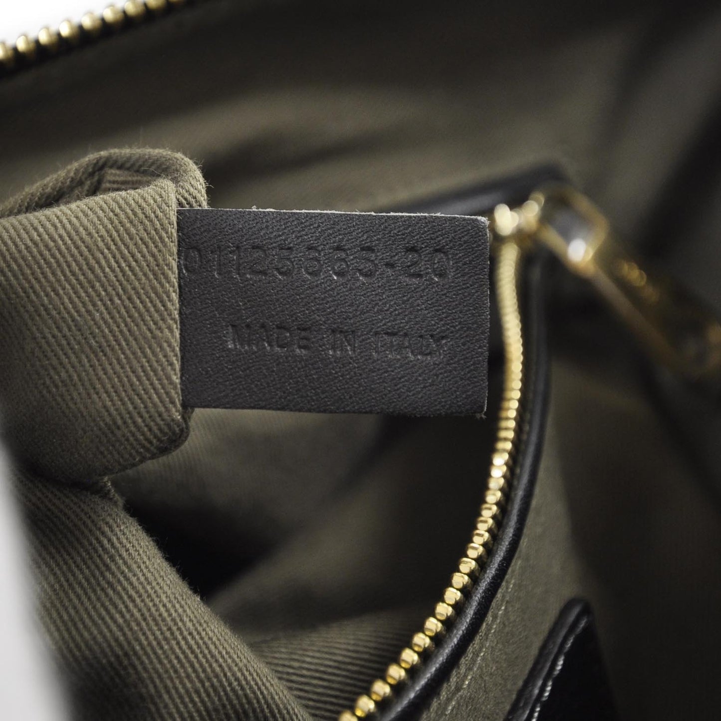 Leather Large Marcie Satchel Black