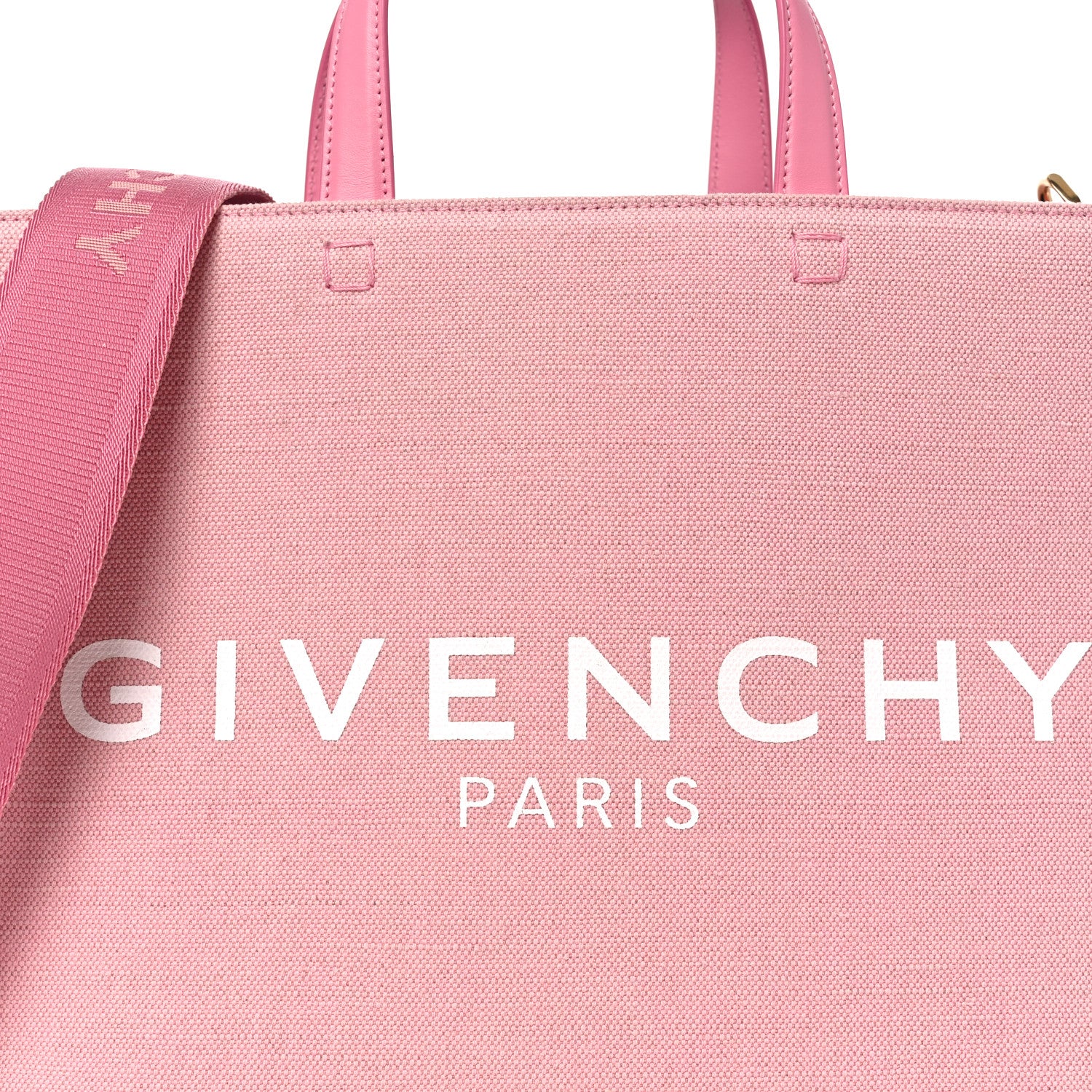 Givenchy Canvas Medium G-Tote Bright Pink 7 of 9