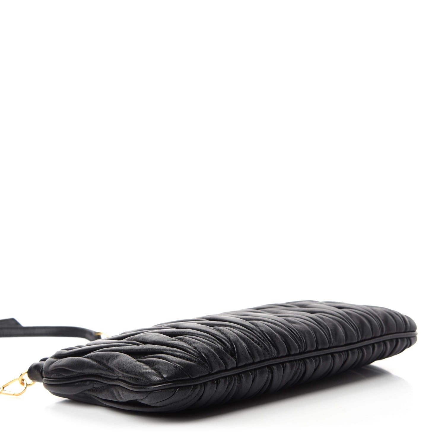 Miu Miu Nappa Matelasse Crossbody Clutch Black 4 of 10