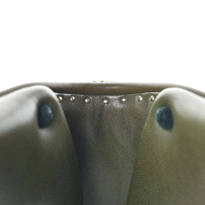 Hermes Crocodile Niloticus Ultra Soft Mini Steinkraus Saddle Vert Pelouse 19 of 34