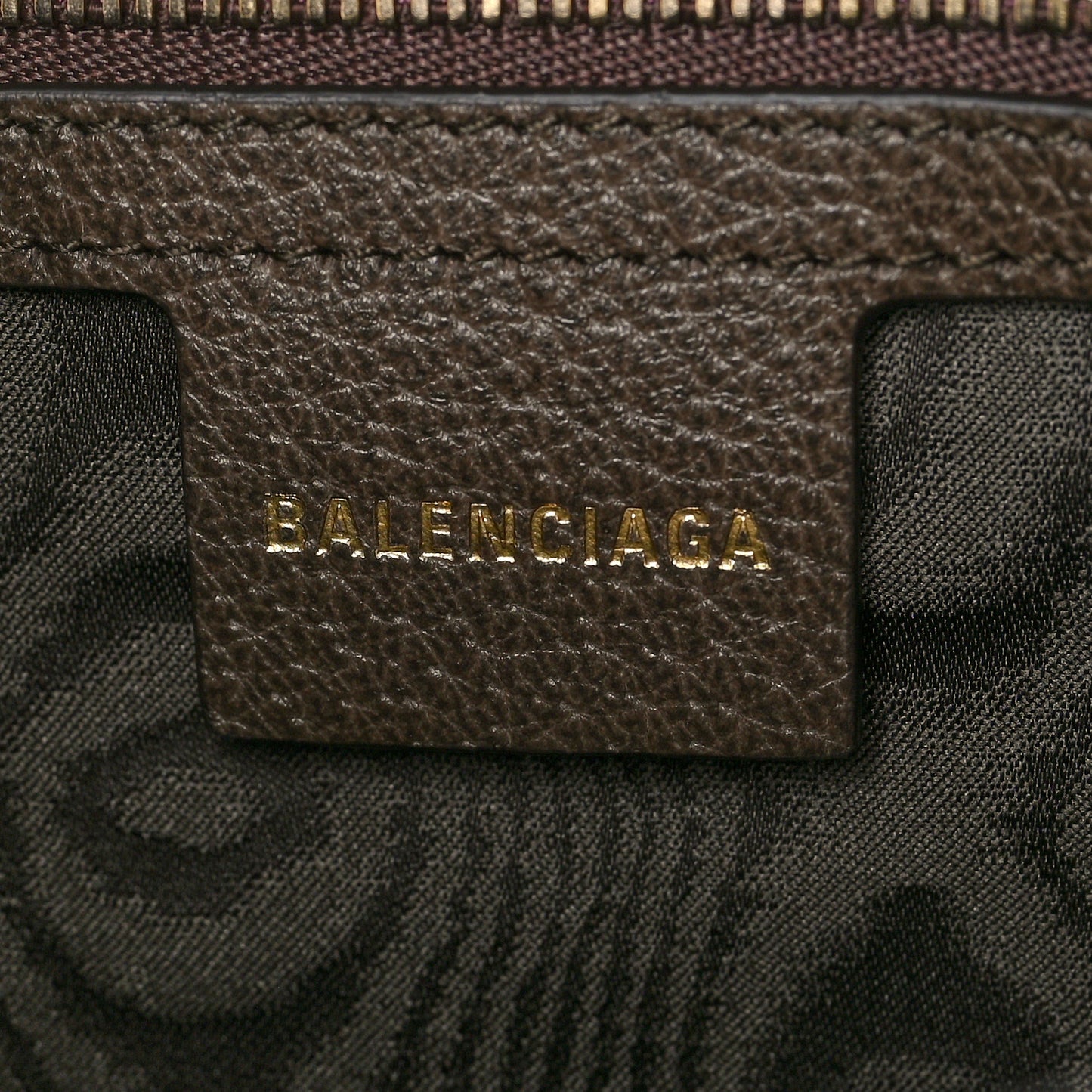 X BALENCIAGA BB Supreme Monogram Calfskin Web Small Jackie 1961 Hobo Beige Ebony