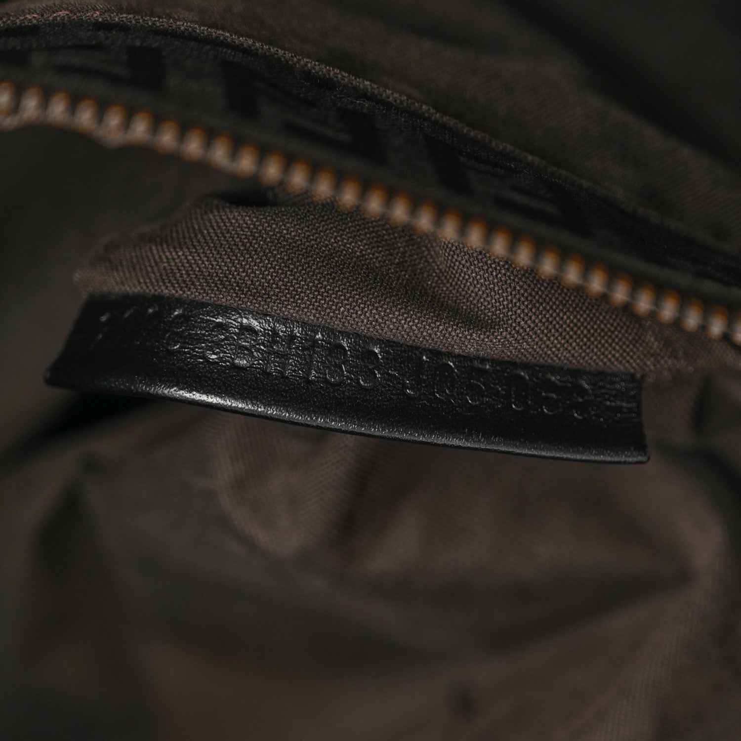 Fendi Zucchino Vitello Tote Black 7 of 14