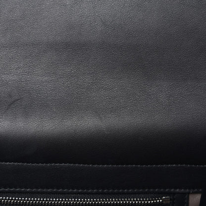 Gucci Moon Calfskin Medium Interlocking G Shoulder Bag Black 10 of 11
