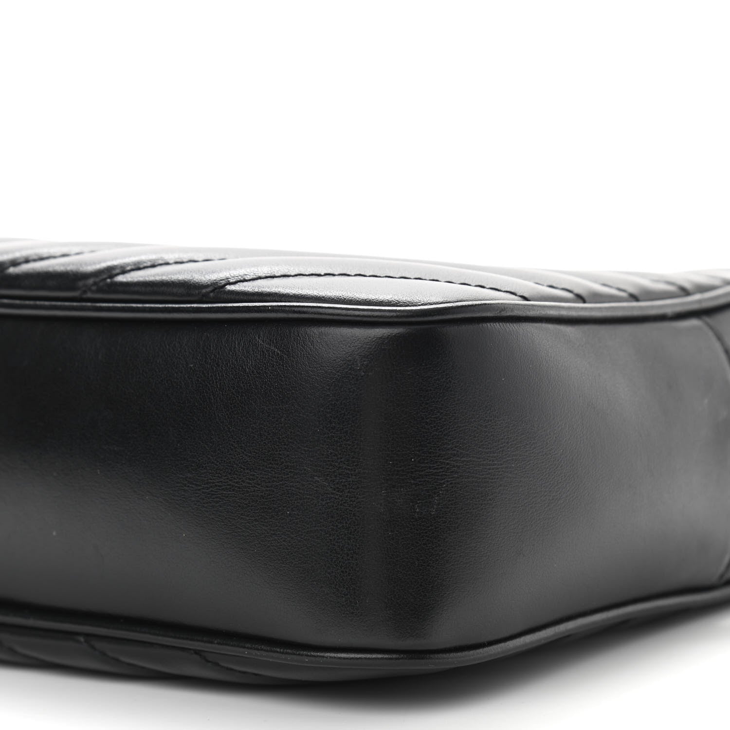 Saint Laurent Calfskin Matelasse Monogram Lou Camera Bag Black 6 of 10