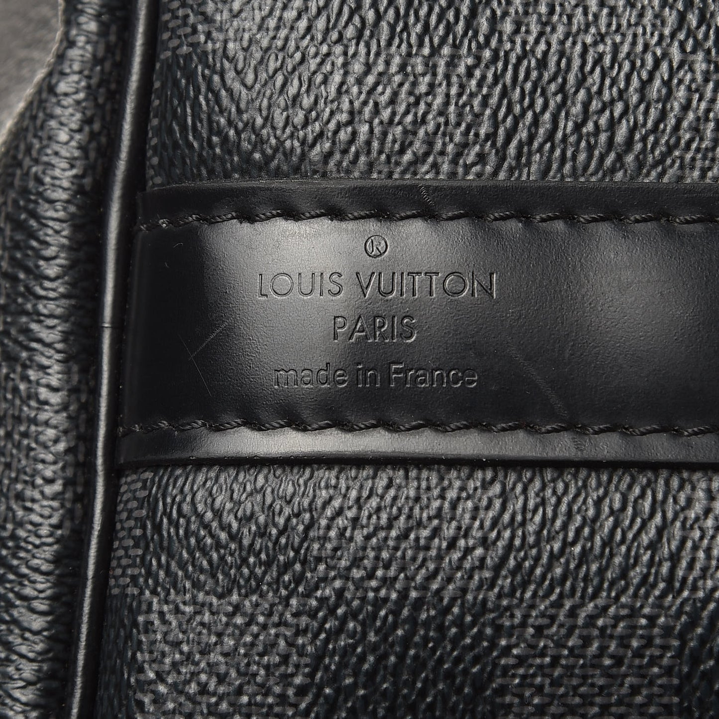 Damier Graphite Keepall Bandouliere 45