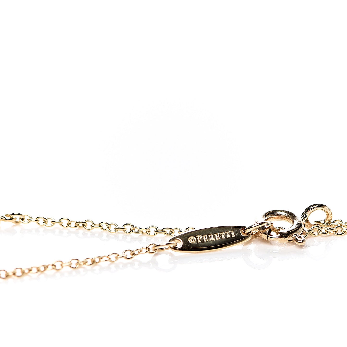 18K Yellow Gold Diamond .08ct Elsa Peretti Diamonds by the Yard Bracelet