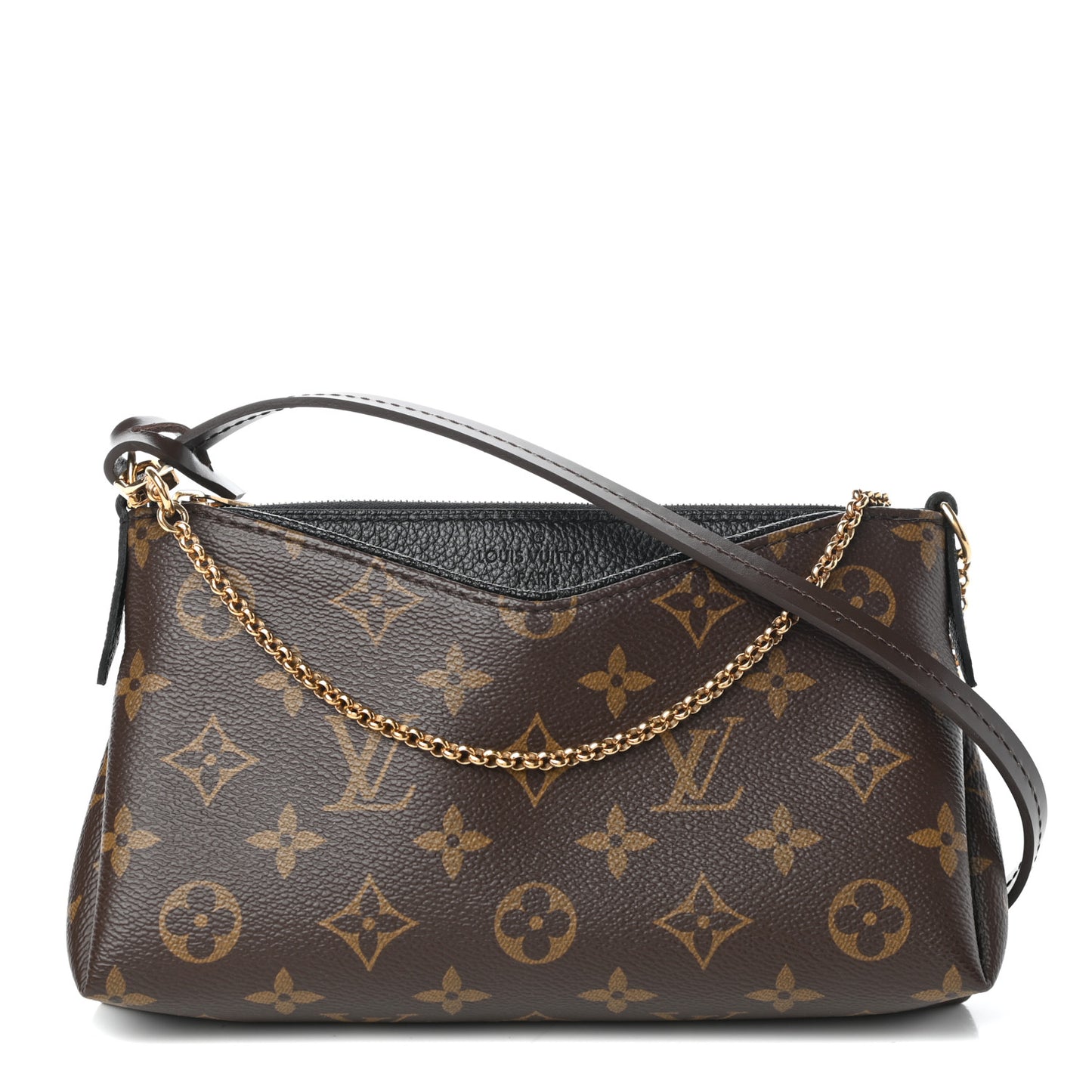 Monogram Pallas Clutch Black