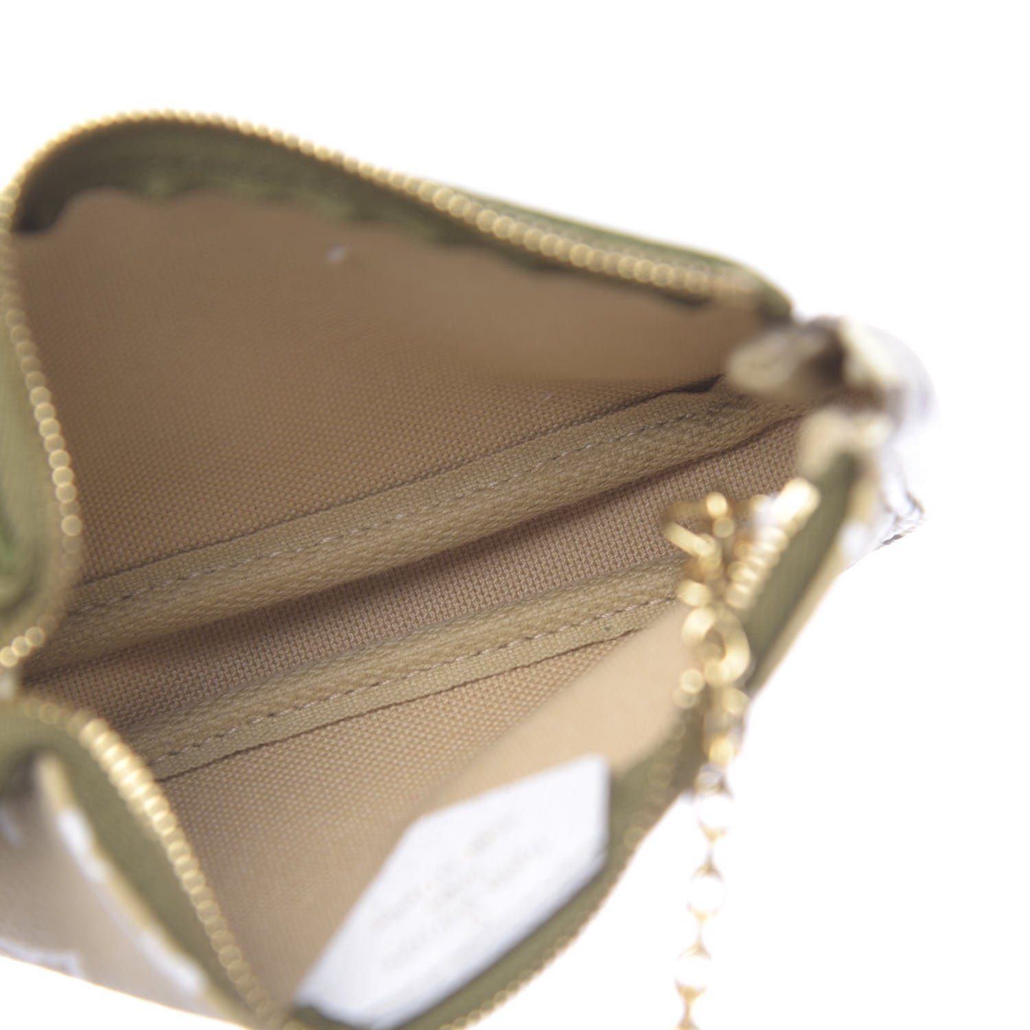 Louis Vuitton Monogram Giant Micro Pochette Accessories Kaki White 5 of 8