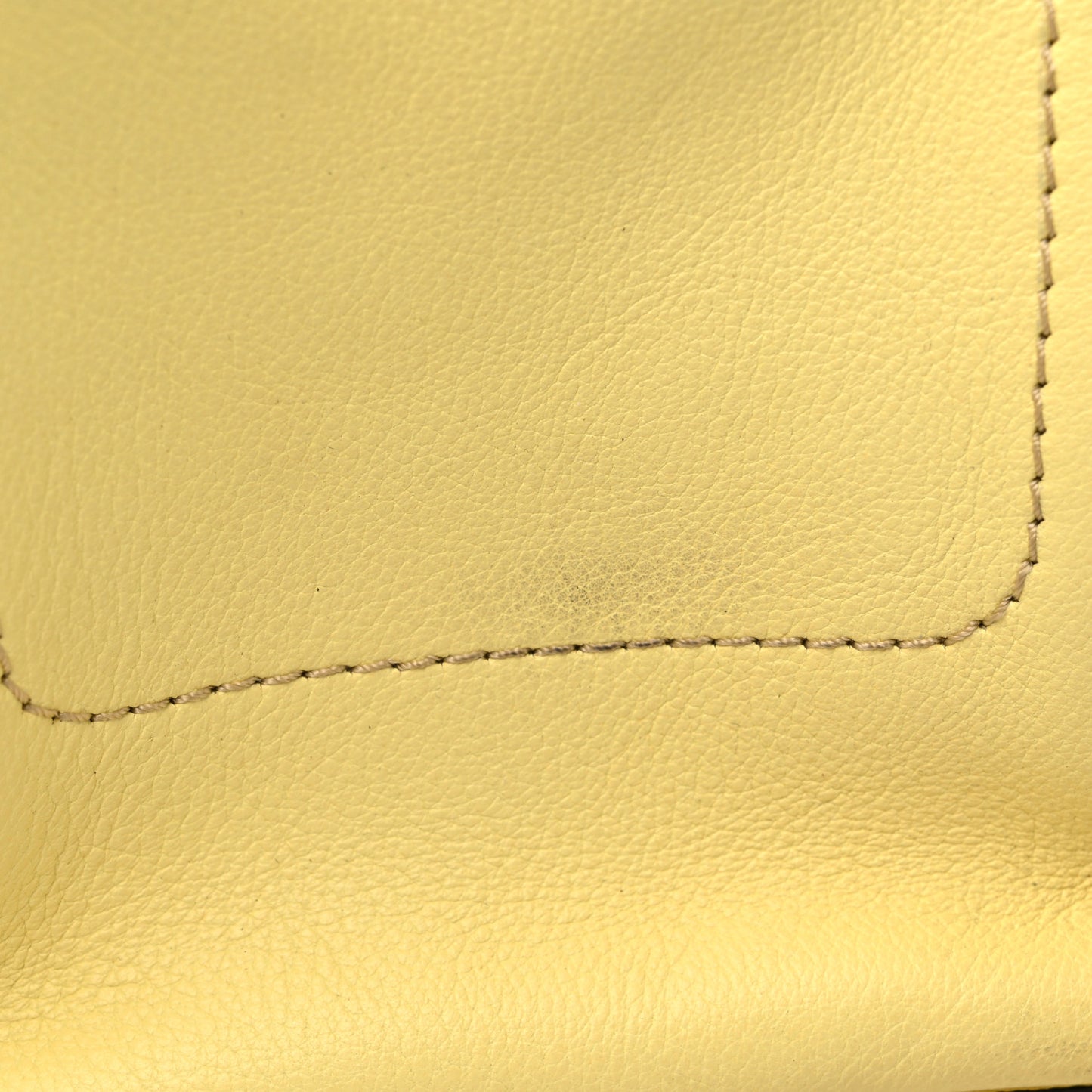Suede Calfskin Mini Faye Backpack Lemonade