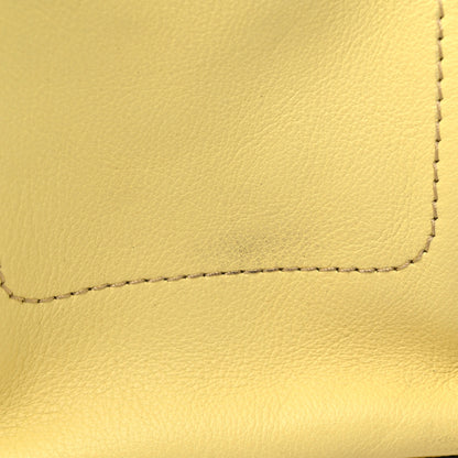 Chloe Suede Calfskin Mini Faye Backpack Lemonade 10 of 12