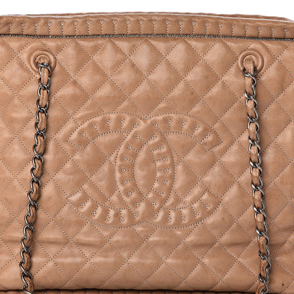 Chanel Calfskin Quilted Istanbul Shoulder Bag Beige 8 of 10