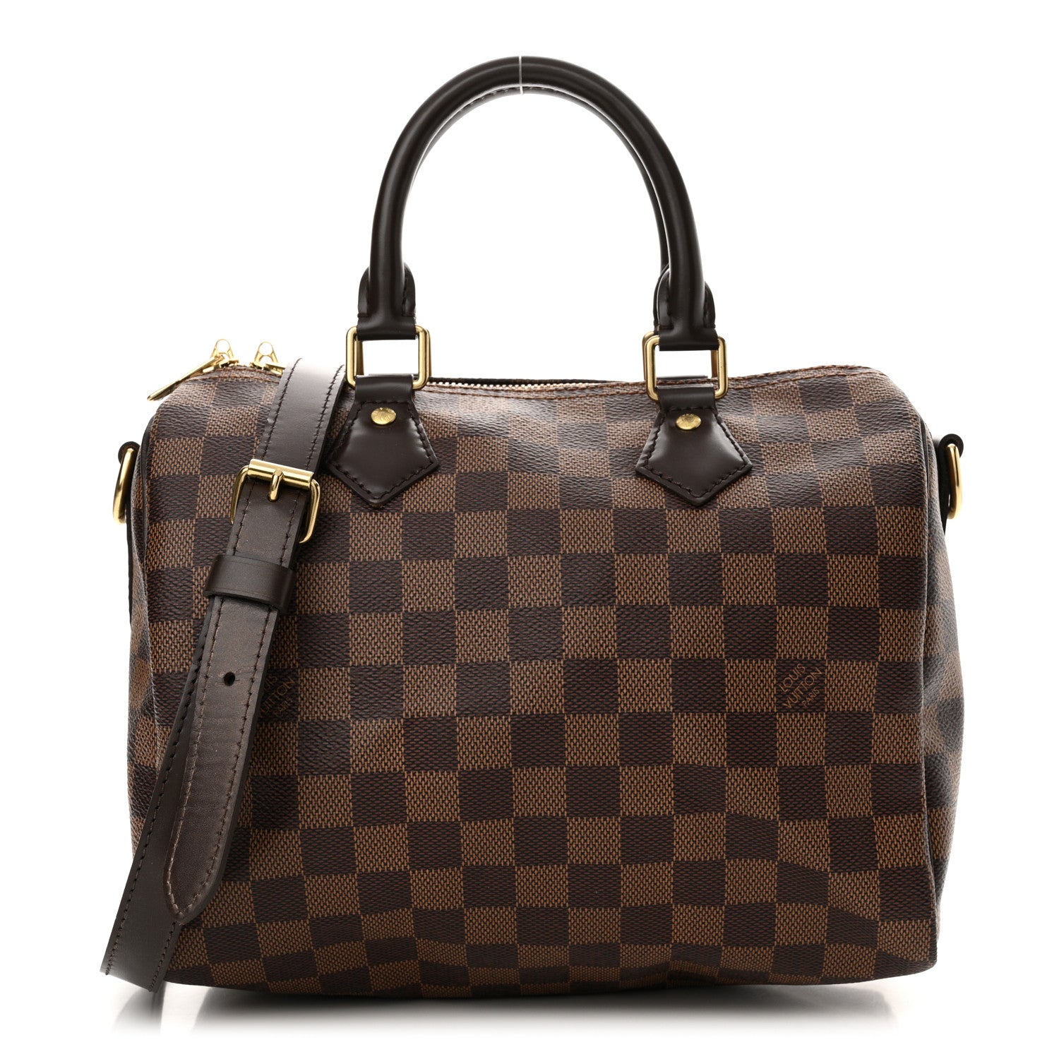 Louis Vuitton Damier Ebene Speedy Bandouliere 25 1 of 10