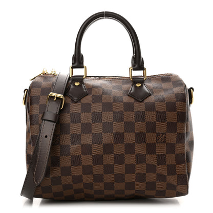 Louis Vuitton Damier Ebene Speedy Bandouliere 25 1 of 10