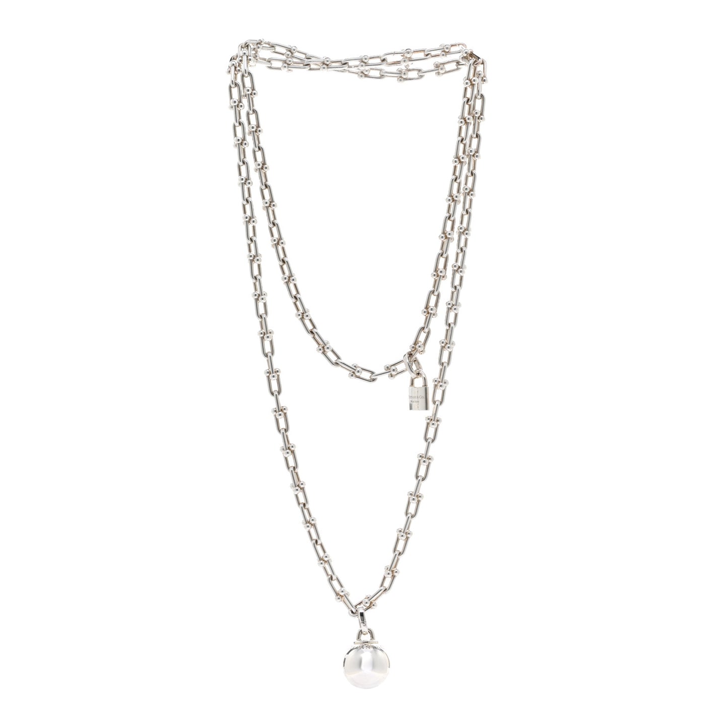 Sterling Silver HardWear Wrap Necklace