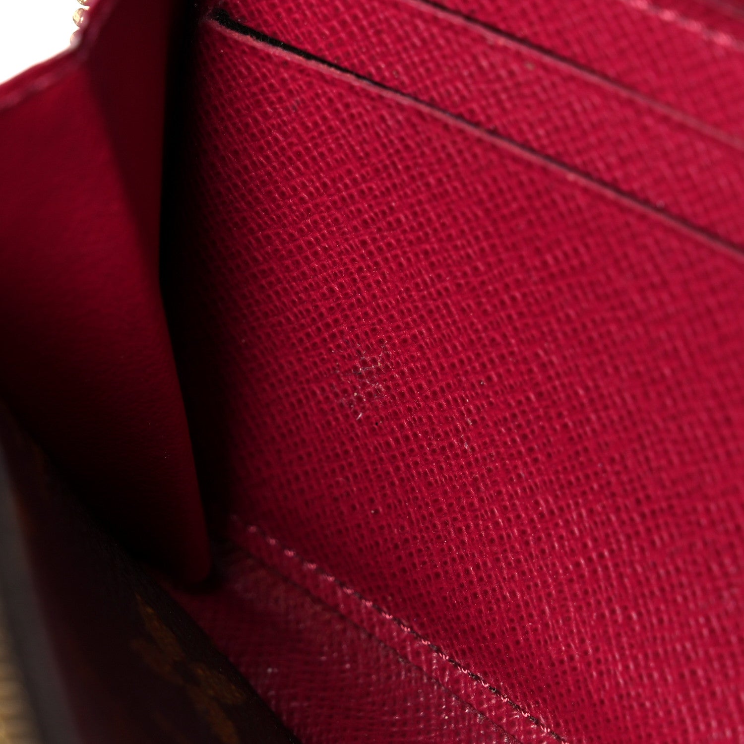Louis Vuitton Monogram Clemence Wallet Fuchsia 8 of 16
