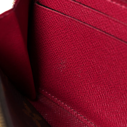 Louis Vuitton Monogram Clemence Wallet Fuchsia 8 of 16