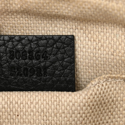 Gucci Pebbled Calfskin Small Soho Disco Bag Black 7 of 18