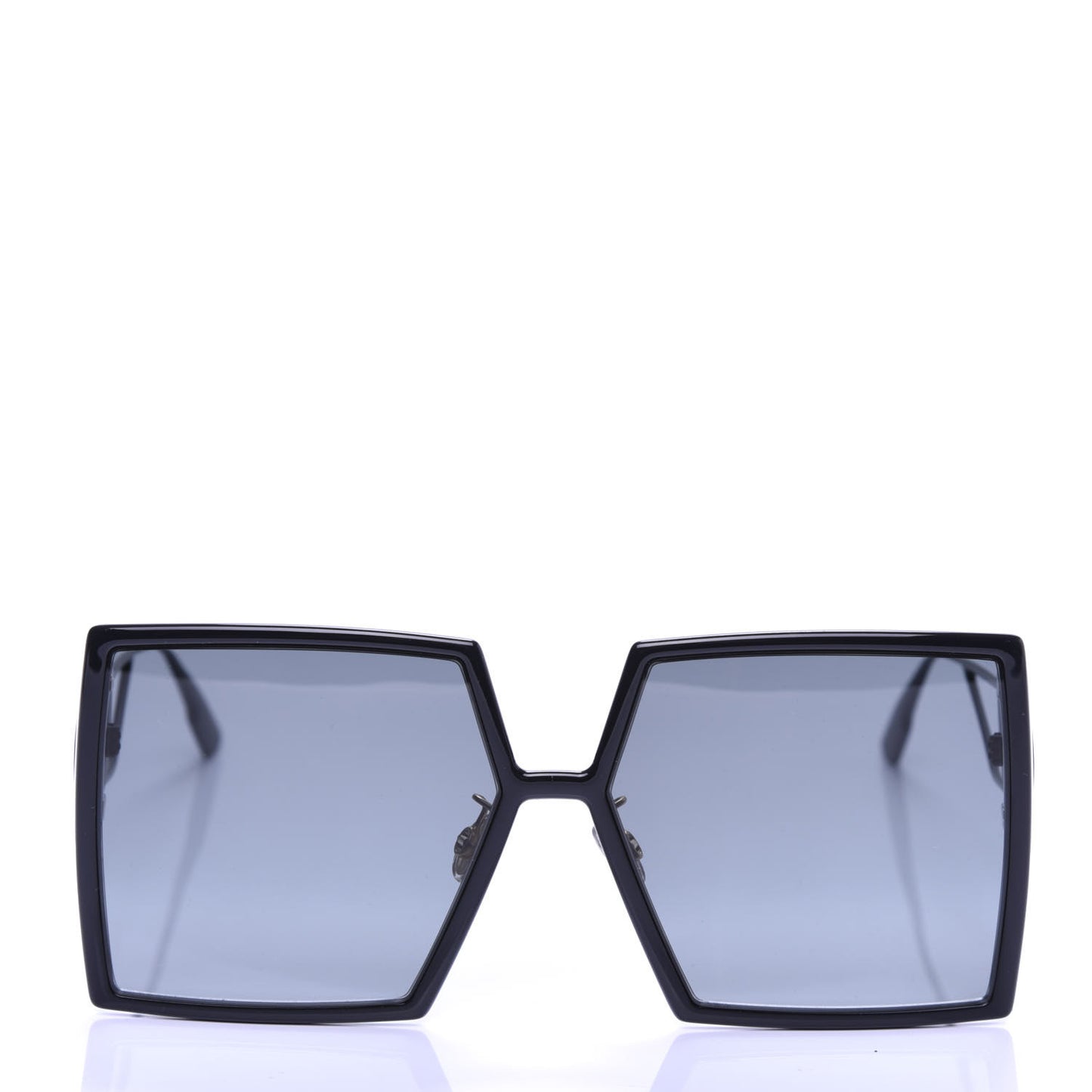 Square 30 Montaigne Sunglasses Black