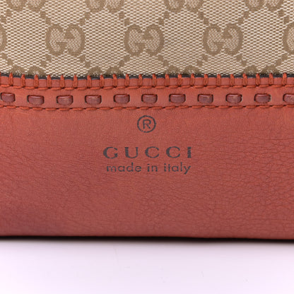 Gucci Monogram Medium Laidback Crafty Tote Orange 10 of 13