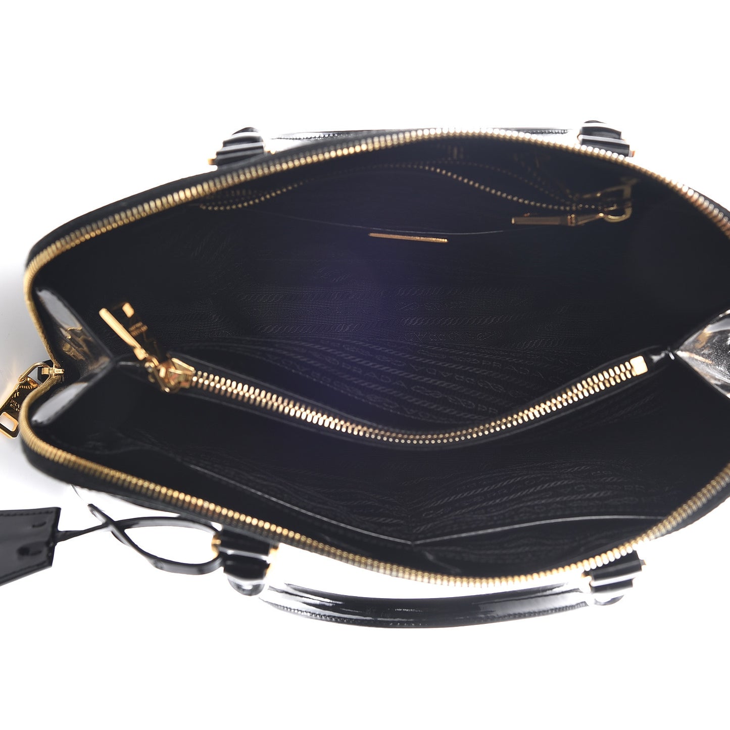 Spazzolato Medium Promenade Tote Black