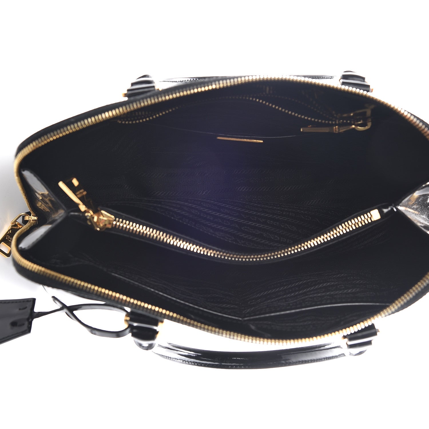 Prada Spazzolato Medium Promenade Tote Black 5 of 10
