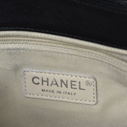 Chanel Washed Lambskin Quilted Maxi Chain Around Flap Black 7 of 7