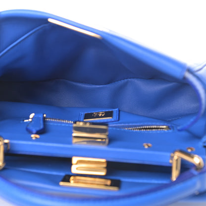 Fendi Nappa Mini Peekaboo Iconic Satchel Bleuette 5 of 9