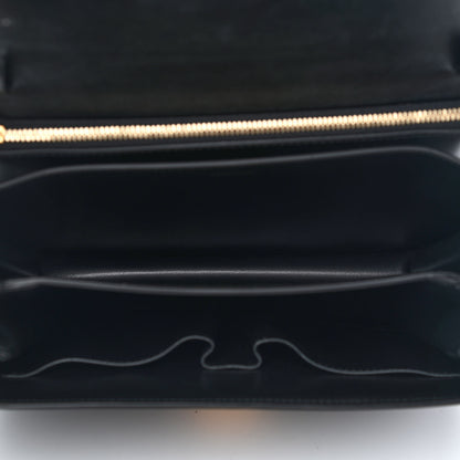 Celine Box Calfskin Medium Classic Box Flap Bag Black 4 of 13