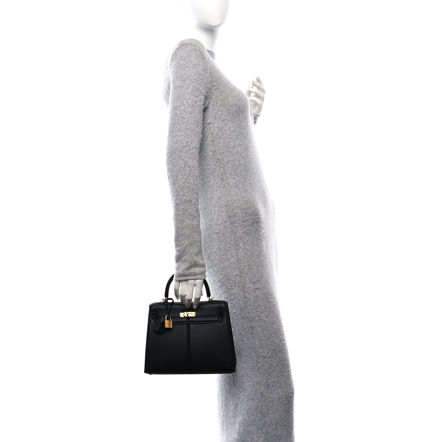 Hermes Swift Kelly Padded Sellier 25 Black 2 of 10