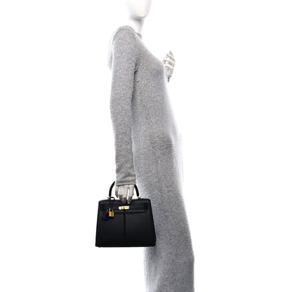 Hermes Swift Kelly Padded Sellier 25 Black 2 of 10