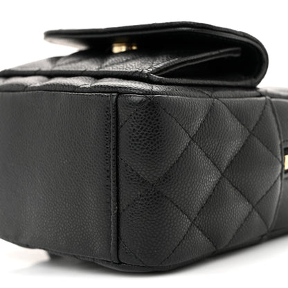 Chanel Caviar Quilted CC Mini Classic Backpack Black 10 of 11
