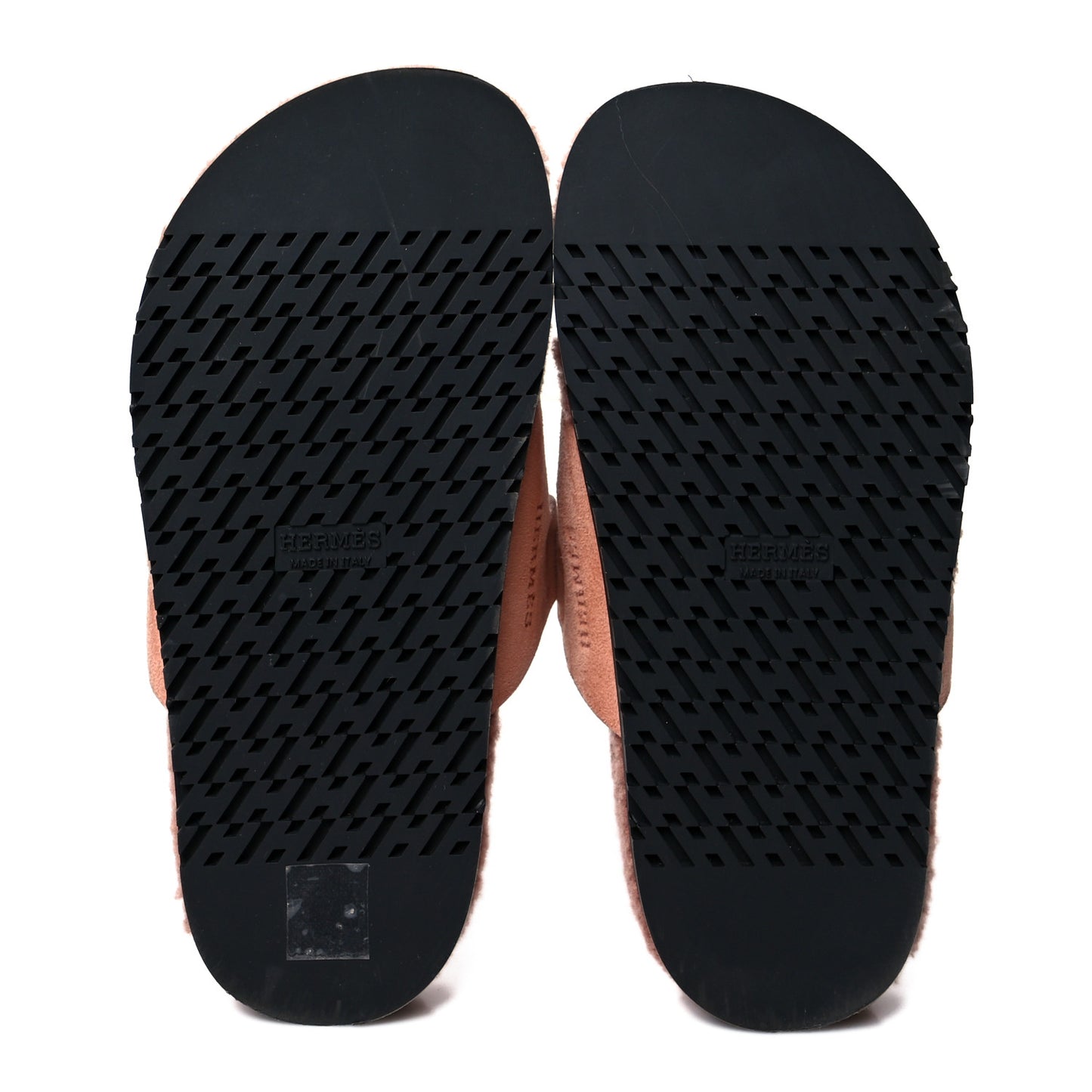 Suede Goatskin Woolskin Womens Chypre Sandals 36 Rose Aube