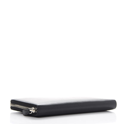 Givenchy Calfskin Star Pandora Zip Around Wallet Black White 4 of 8