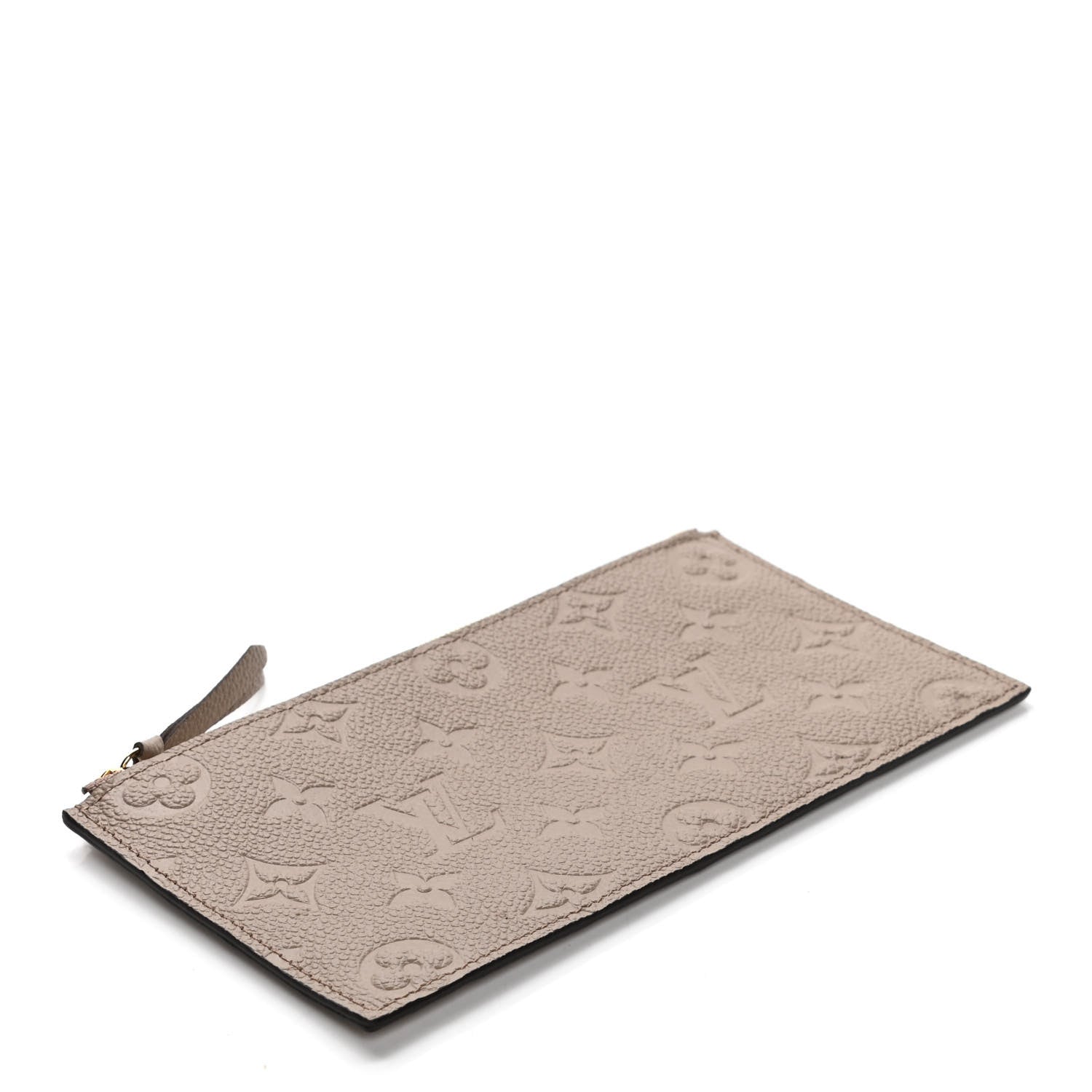 Louis Vuitton Empreinte Felicie Chain Wallet Zippered Insert Tourterelle 3 of 4