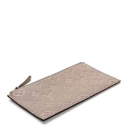 Louis Vuitton Empreinte Felicie Chain Wallet Zippered Insert Tourterelle 3 of 4