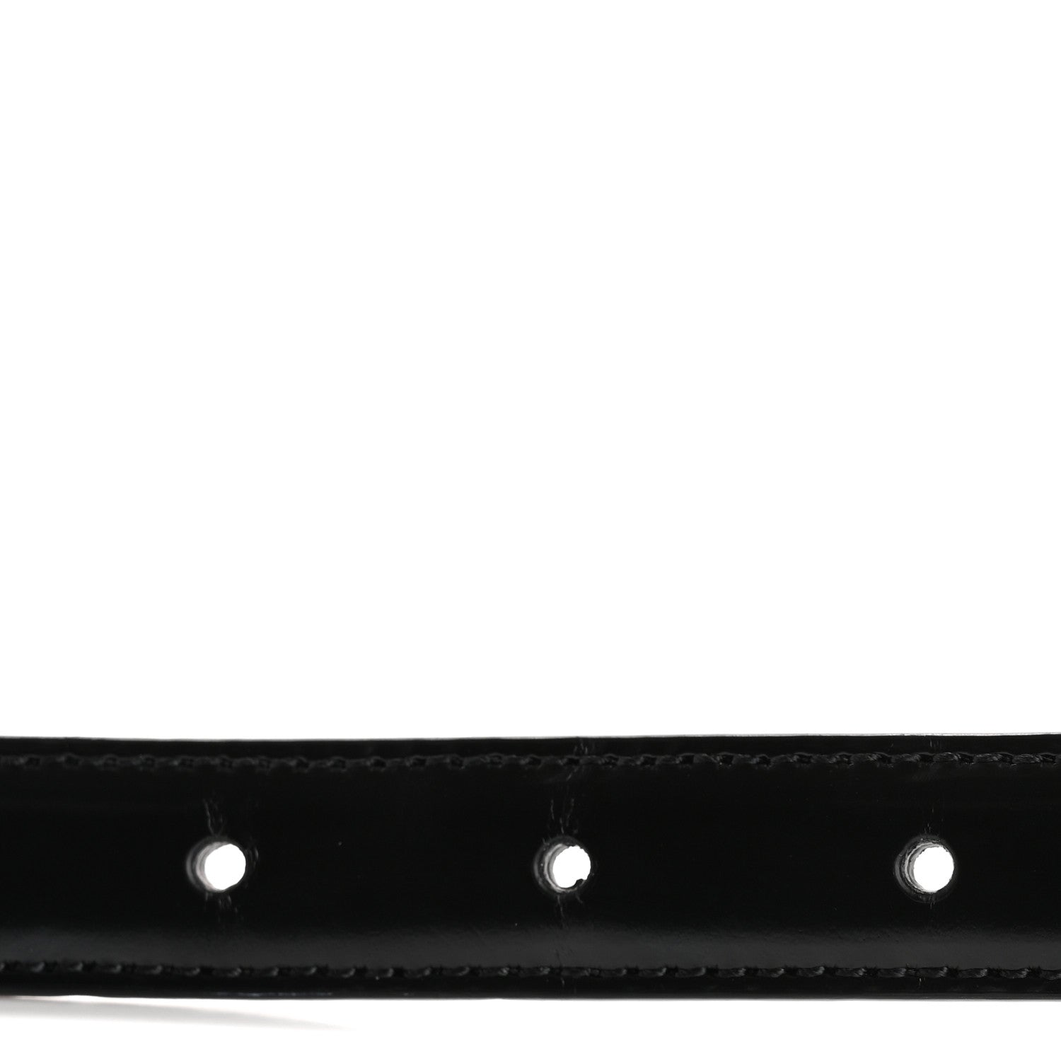 Celine Box Calfskin Small 18mm Triomphe Belt 70 28 Black 3 of 8