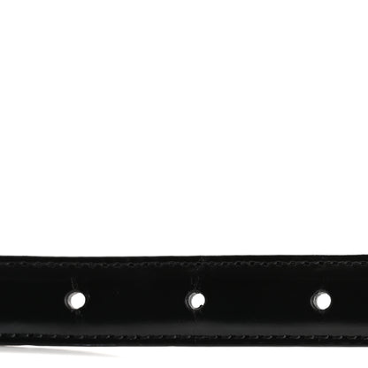 Celine Box Calfskin Small 18mm Triomphe Belt 70 28 Black 3 of 8