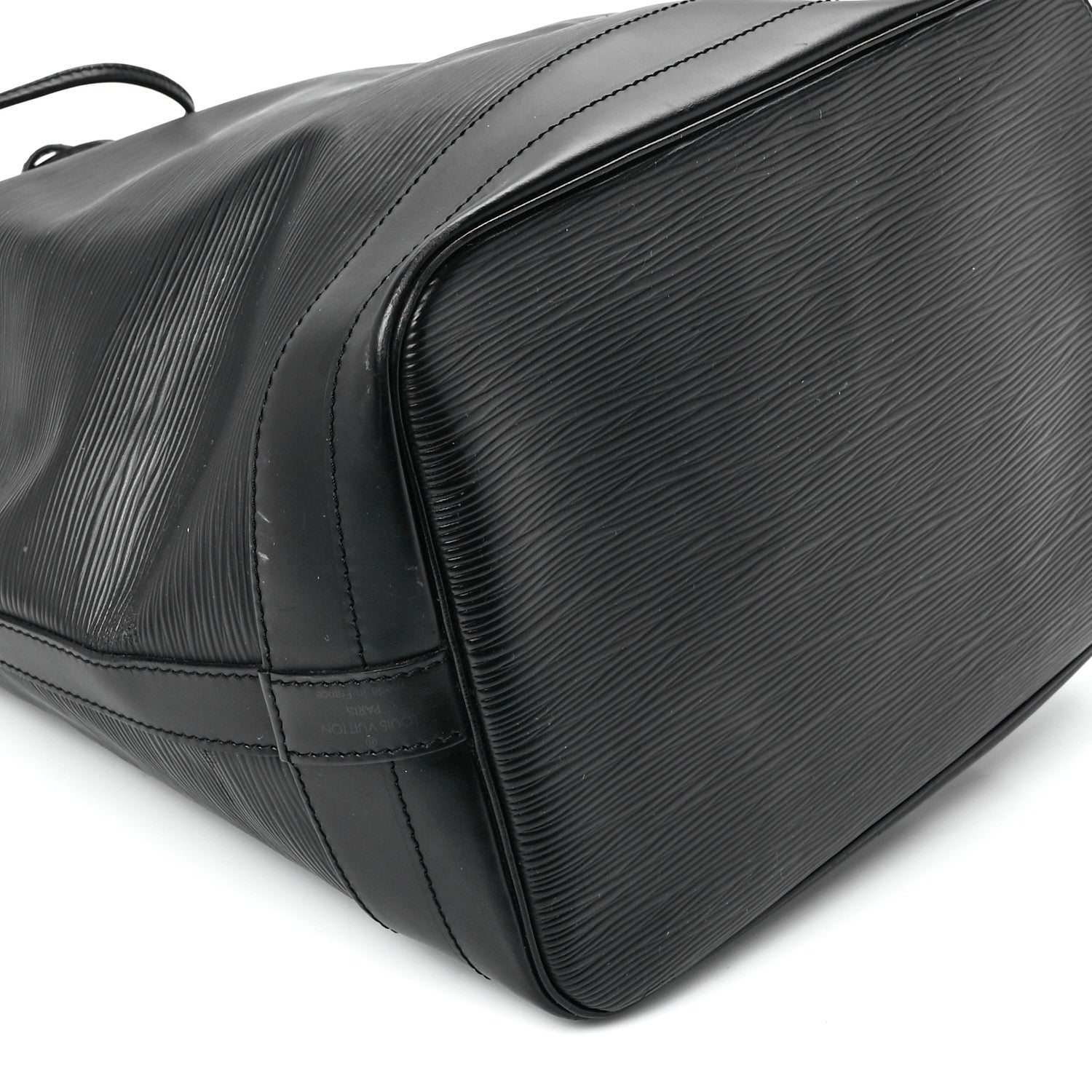 Louis Vuitton Epi Noe Black 10 of 12