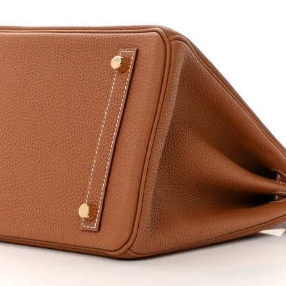 Hermes Togo Birkin 30 Gold 10 of 14