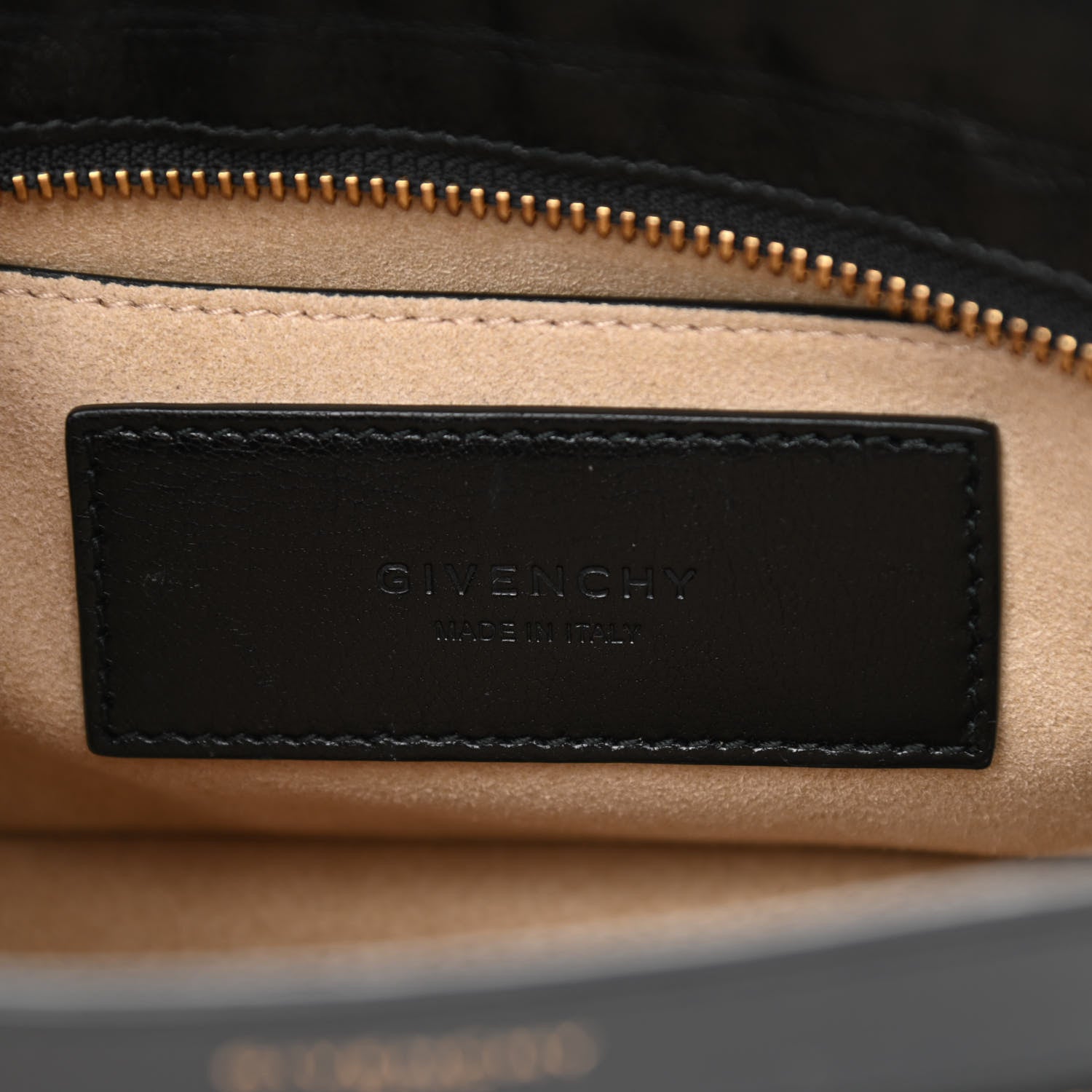 Givenchy Goatskin Diamond Quilted Pocket Crossbody Black 6 of 9