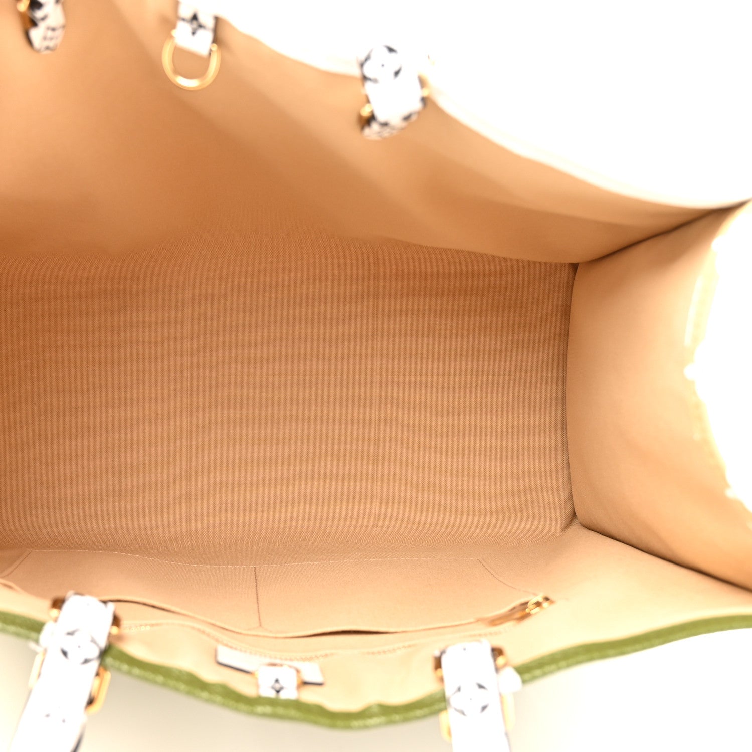 Louis Vuitton Monogram Giant Onthego GM Kaki Beige 5 of 13