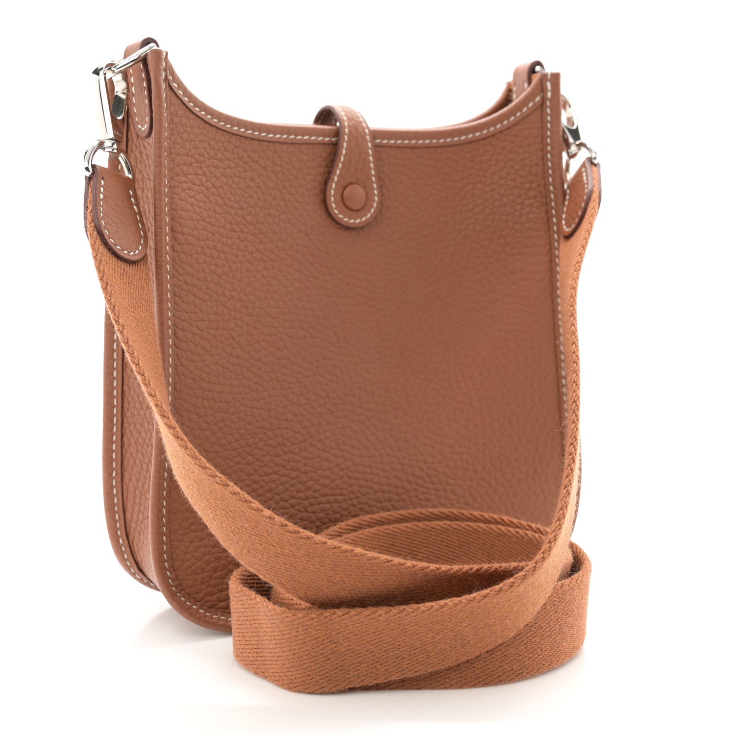 Hermes Taurillon Clemence Evelyne TPM Gold 3 of 12