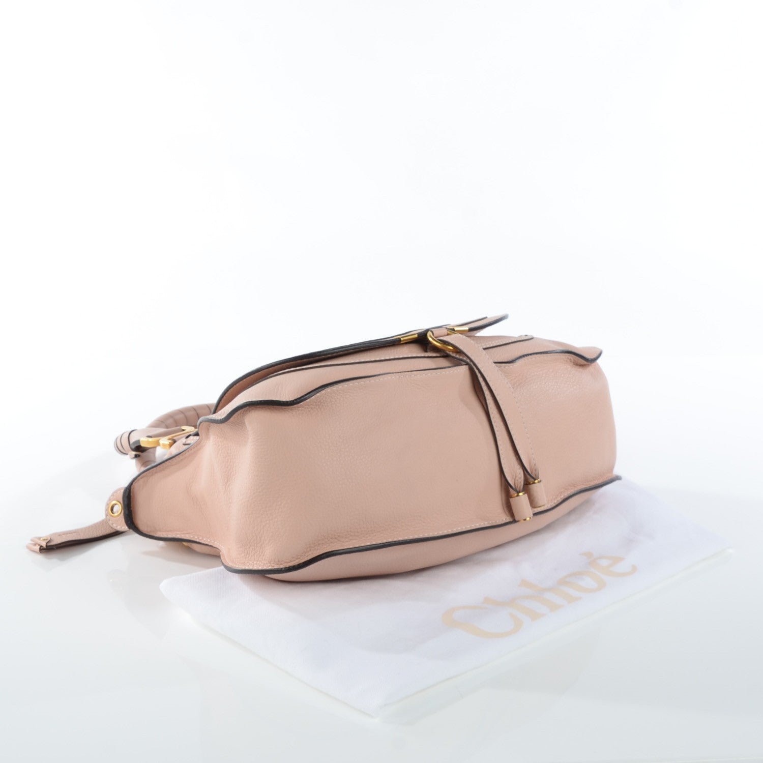 Chloe Calfskin Medium Marcie Satchel Anemone Pink 4 of 8