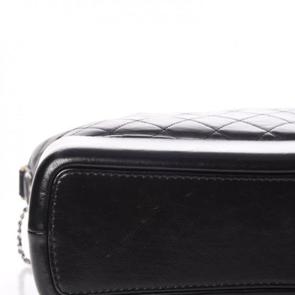 Chanel Aged Calfskin Quilted Large Gabrielle Hobo Black 13 of 13
