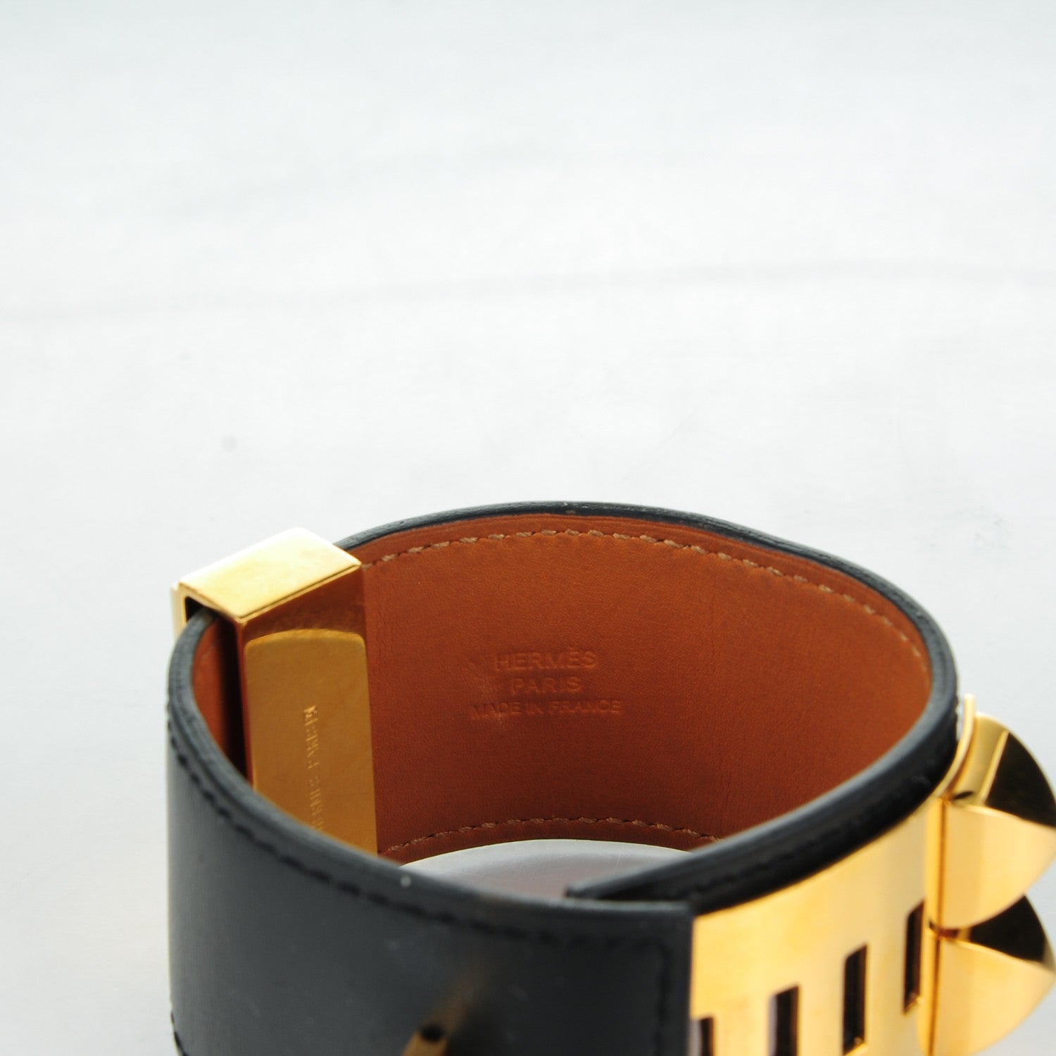Hermes Chamonix Collier De Chien CDC Bracelet S Black 4 of 7