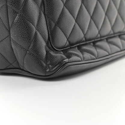 Chanel Caviar Quilted Medallion Tote Black 13 of 17
