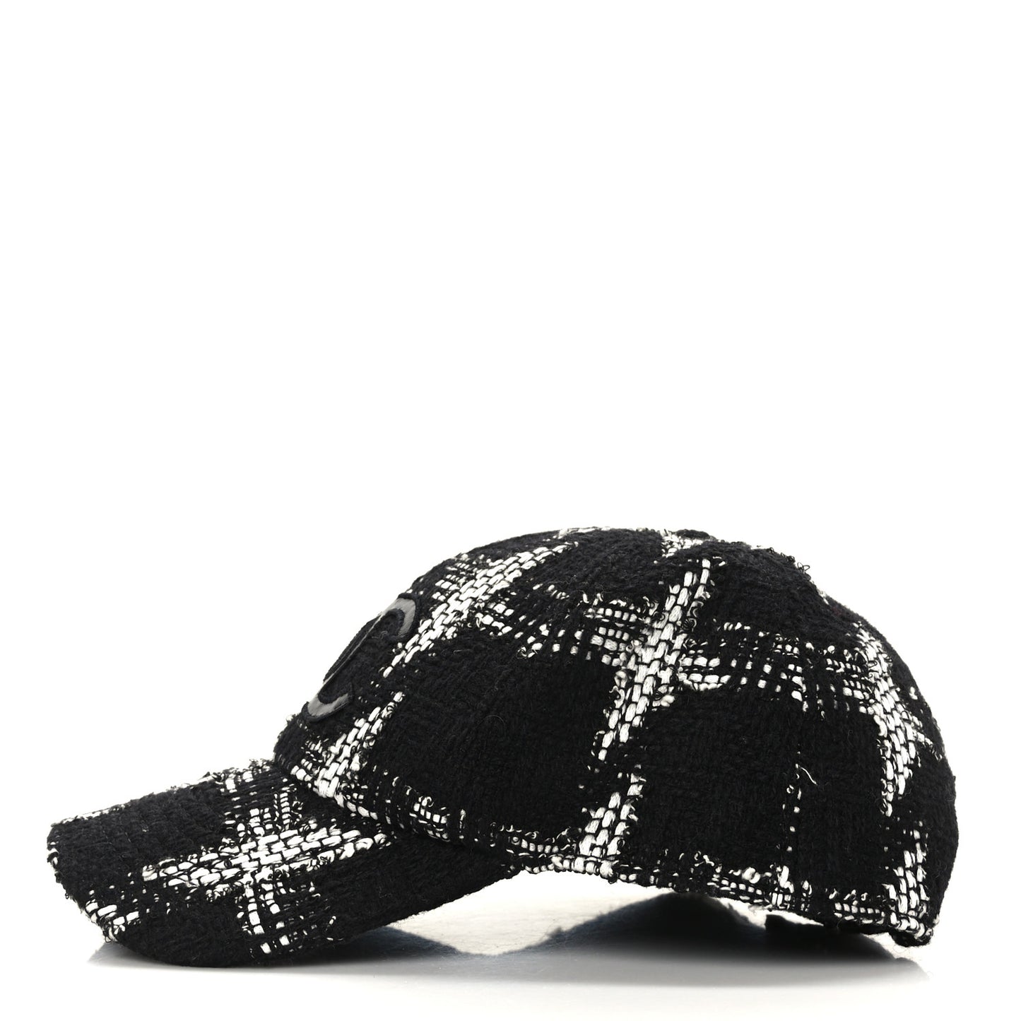 Tweed CC Cap Hat S Black White