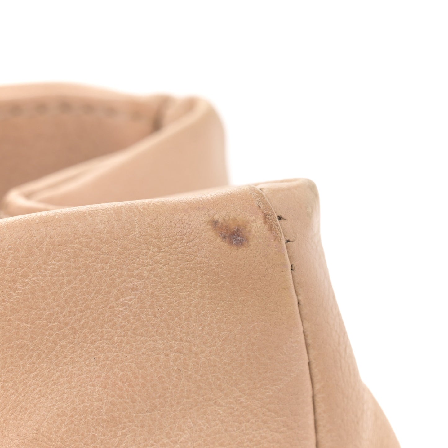 Calfskin Medium Stitch It Tote Beige