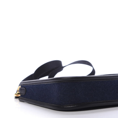 Hermes Feutre Swift Evelyne TPM Bleu Nuit Black 7 of 11