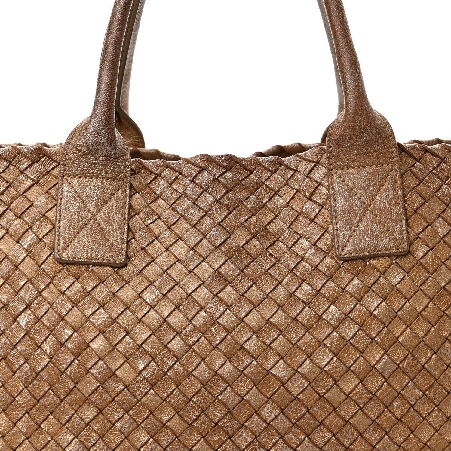 Bottega Veneta Chevre Intrecciato Medium Cabat Ottone 8 of 10